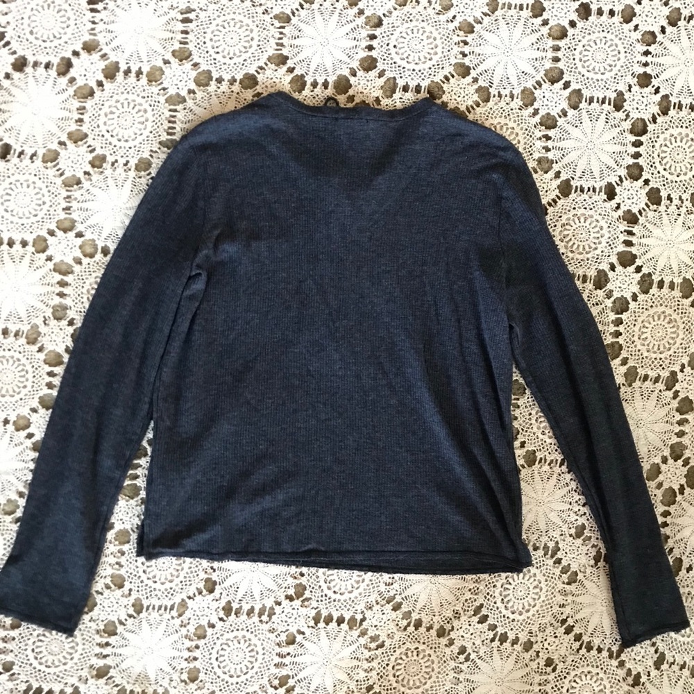 Dark Grey Long Sleeve Shirt - Picture 6 of 6